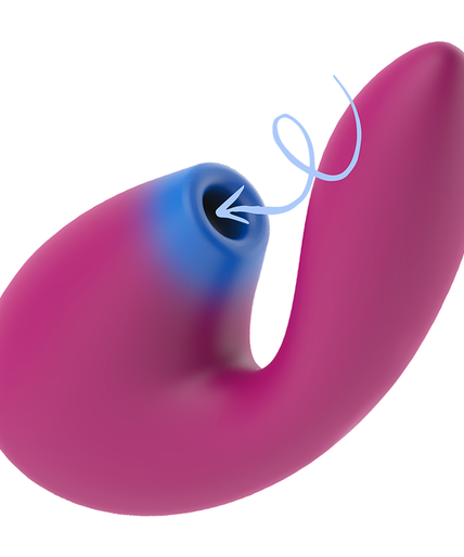 Coverme – Klitoris-Sauger & Leistungsstarker G-Punkt Rush Vibrator Coverme – Klitoris-Sauger & Leistungsstarker G-Punkt Rush Vibrator