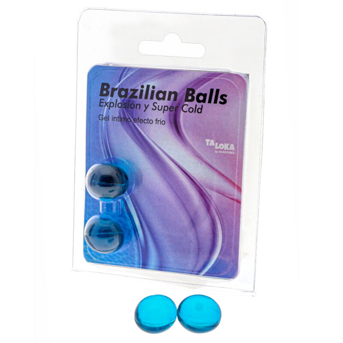 Taloka – 2 Brazilian Balls Kalt Effekt Erregendes Gel