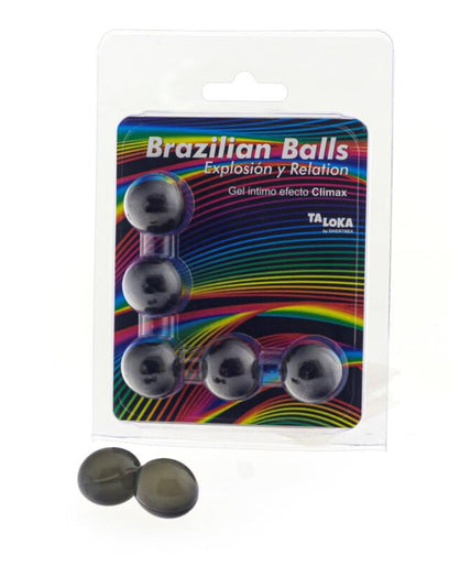 Taloka – 5 Brazilian Balls Höhepunkt Effekt Erregendes Gel Taloka – 5 Brazilian Balls Höhepunkt Effekt Erregendes Gel