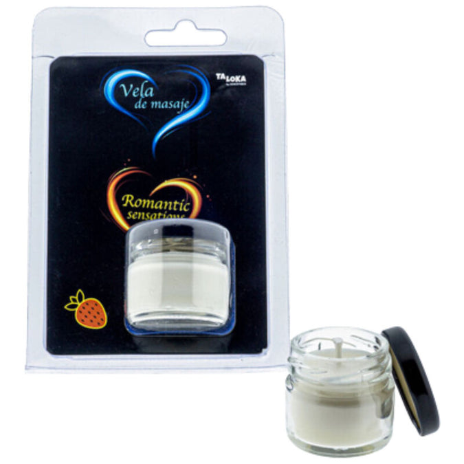 Taloka – Aardbeienmassagekaars