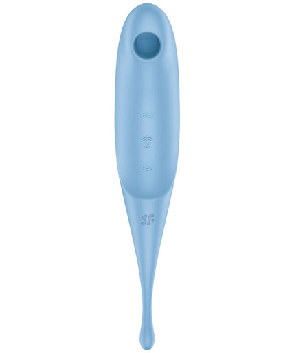 Satisfyer – Twirling Pro Air Pulse Stimulator & Vibrator Blau Satisfyer – Twirling Pro Air Pulse Stimulator & Vibrator Blau