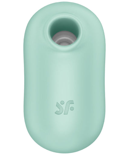 Satisfyer – Pro to Go 2 Doppel Luftimpuls Stimulator & Vibrator Grün Satisfyer – Pro to Go 2 Doppel Luftimpuls Stimulator & Vibrator Grün