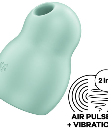 Satisfyer – Pro to Go 1 Doppel Luftimpuls Stimulator & Vibrator Grün Satisfyer – Pro to Go 1 Doppel Luftimpuls Stimulator & Vibrator Grün