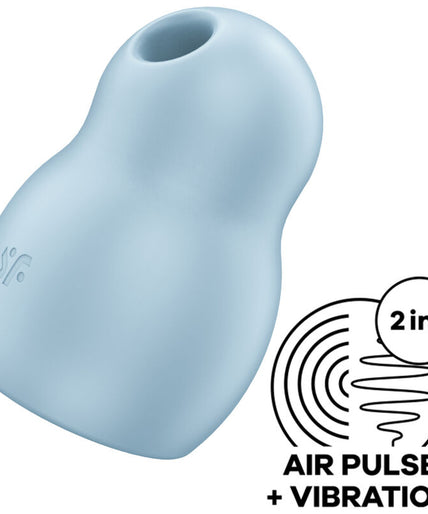 Satisfyer – Pro to Go 1 Doppel Luftimpuls Stimulator & Vibrator Blau Satisfyer – Pro to Go 1 Doppel Luftimpuls Stimulator & Vibrator Blau