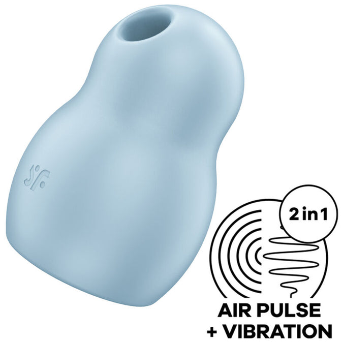 Satisfyer – Pro to Go 1 Doppel Luftimpuls Stimulator & Vibrator Blau