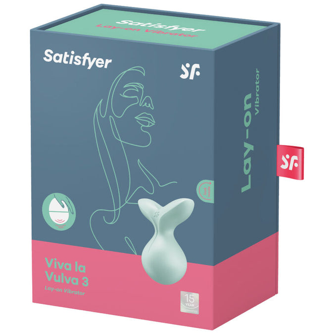 Satisfyer – Viva La Vulva 3 Auflege-Vibrator Grün