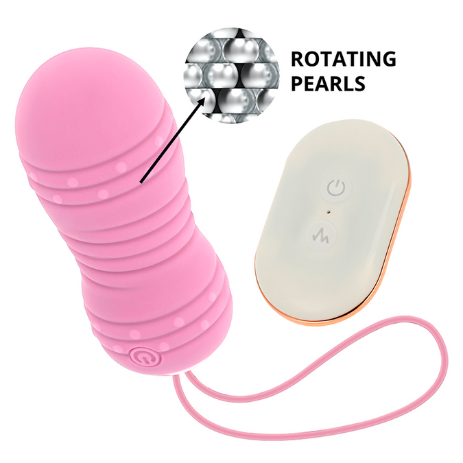 Ohmama – Afstandsbediening Ei 7 Modi Rotatie Roze