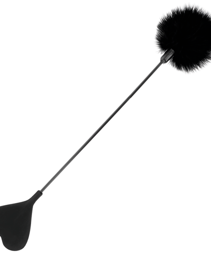 Darkness – Schwarzer Liebesfederpeitsche 40 cm Darkness – Schwarzer Liebesfederpeitsche 40 cm