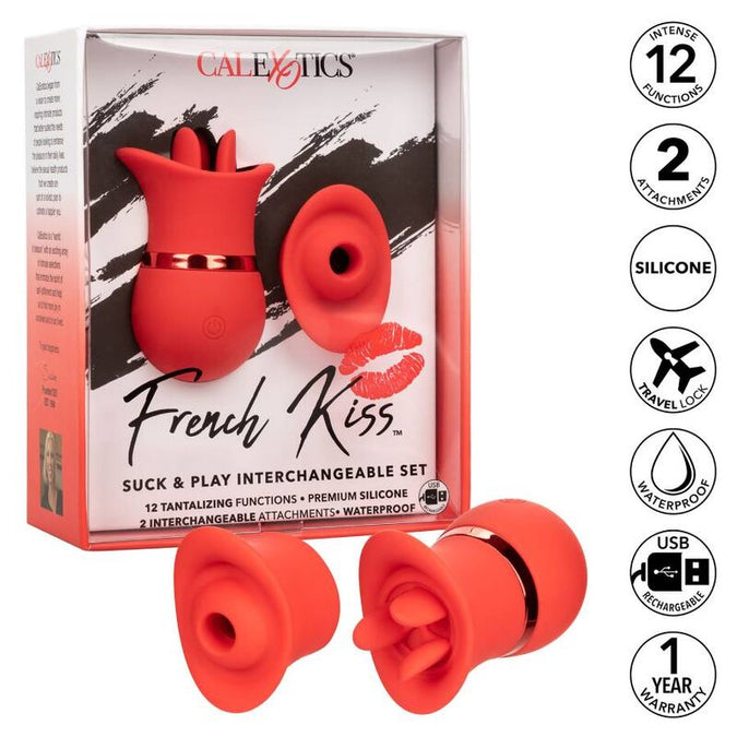 Calexotics – French Kiss Saugen & Spielen Set