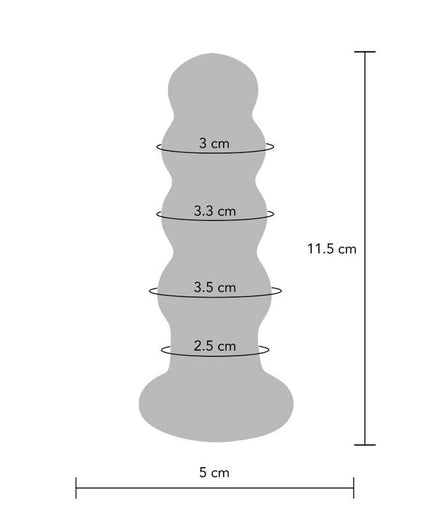 Toyjoy – Buttocks Der Strahlende Glas-Buttplug Toyjoy – Buttocks Der Strahlende Glas-Buttplug