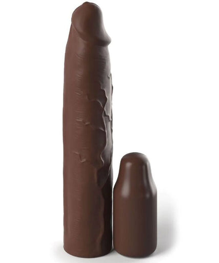 Fantasy X – Tensions – Pipedreams Hülle 22,86 Cm + 7,62 Cm Plug Braun Fantasy X – Tensions – Pipedreams Hülle 22,86 Cm + 7,62 Cm Plug Braun