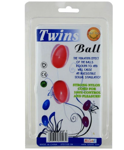 Baile – Twins Balls Pink Anal-Kugeln Baile – Twins Balls Pink Anal-Kugeln