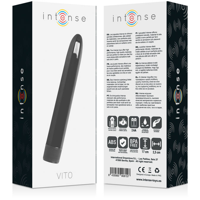 Intense – Vito Black Vibrator