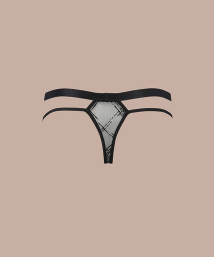 Passion – 029 Collin Thong Schwarz S/m Pleasurements Passion 029 Collin zwarte herentang met minimalistisch design en sensuele pasvorm