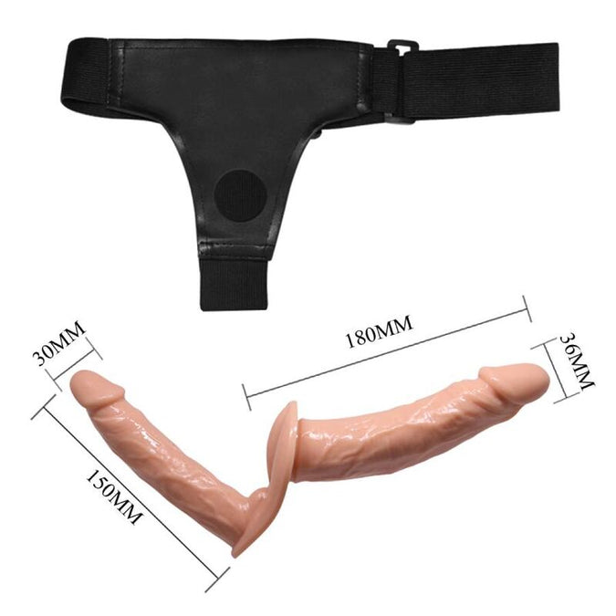 Baile – Ultra leidenschaftliche Double-Dildos mit Geschirr