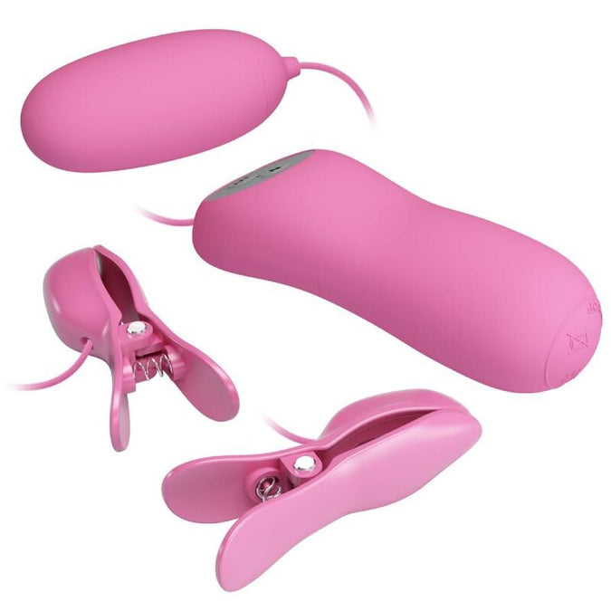 Pretty Love – Pinzette mit Vibration und pinkem Elektroschock