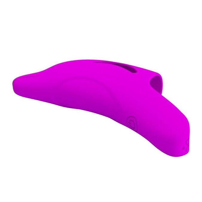 Pretty Love – Delphini Krachtige Paarse Vingerstimulator