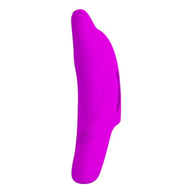 Pretty Love – Delphini Krachtige Paarse Vingerstimulator