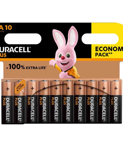 Duracell – Plus Power 100 Alkaline Battery Aa Lr6 10 Unit Duracell – Plus Power 100 Alkaline Battery Aa Lr6 10 Unit