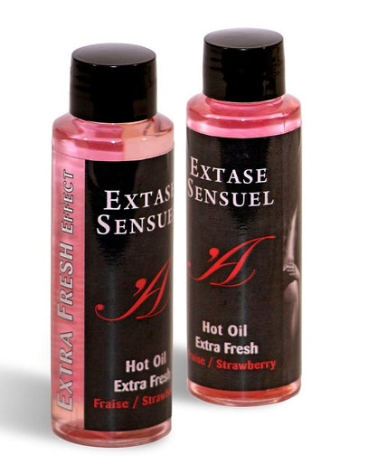 Extase Sensual – Massage Oil With Extra Fresh Strawberry Effect 100 Ml Extase Sensual – Massage Oil With Extra Fresh Strawberry Effect 100 Ml