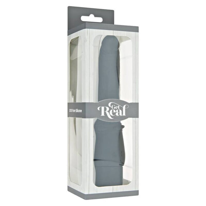 Get Real – Classic Smooth Vibrator Black