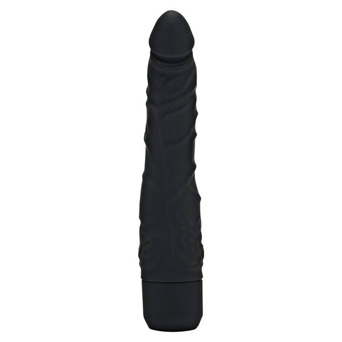 Get Real – Klassischer Slim Vibrator Schwarz