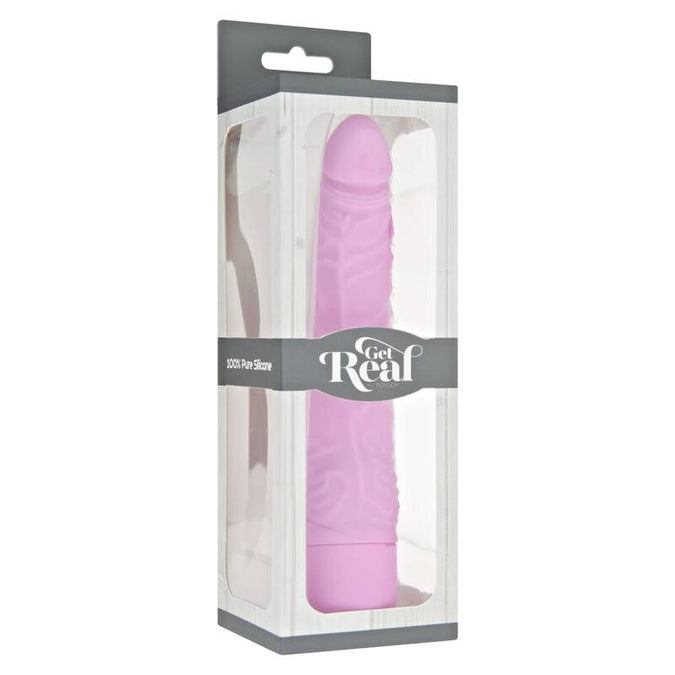 Get Real – Klassieke Slanke Vibrator Roze