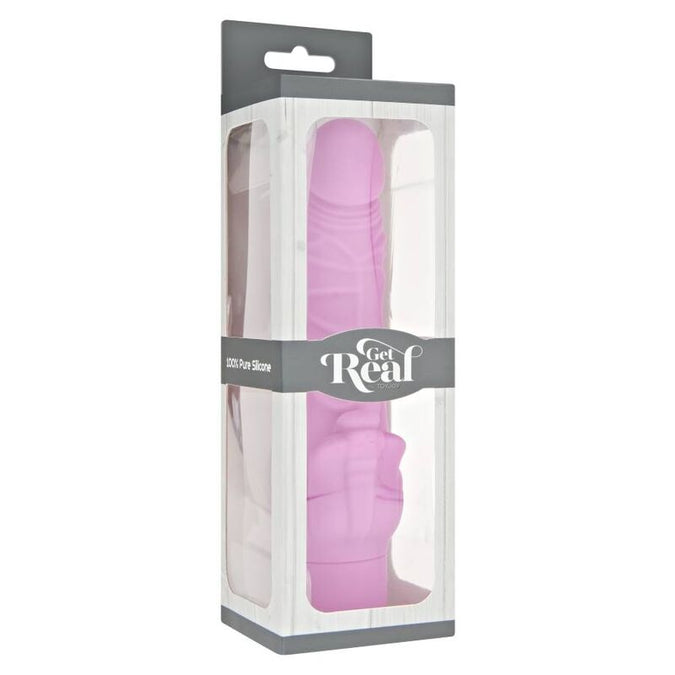 Get Real – Klassischer Stim Vibrator Pink