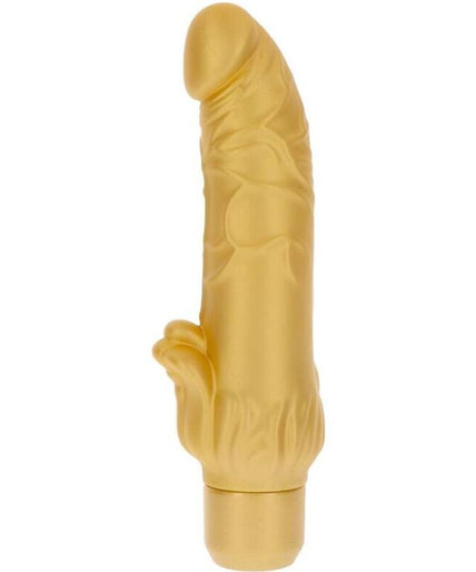 Get Real – Gold Dicker Stim Vibrator Gold Get Real – Gold Dicker Stim Vibrator Gold