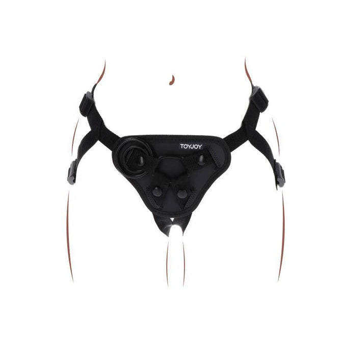 Get Real – Strap-On Geschirr Schwarz