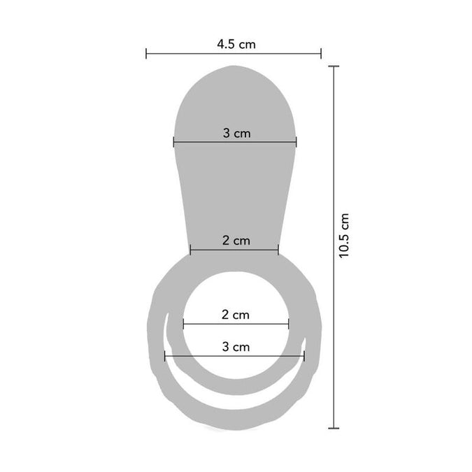 Xocoon – Couples Stimulator Ring Fuchsia