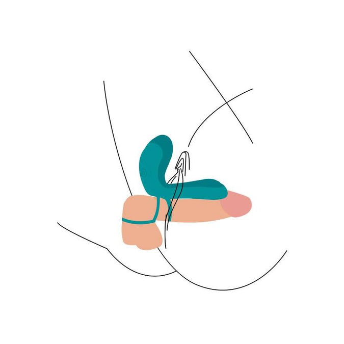 Xocoon – Paarvibrator Ring Grün