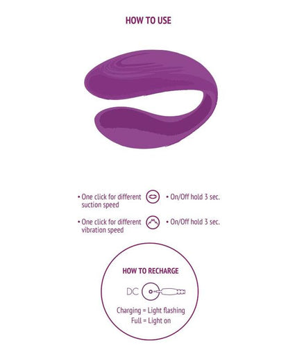 Xocoon – Bound Love Couples Vibrator Purple Xocoon – Bound Love Couples Vibrator Purple