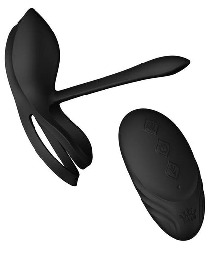Zalo – Bayek Vibrating Couples Ring Black Zalo – Bayek Vibrating Couples Ring Black
