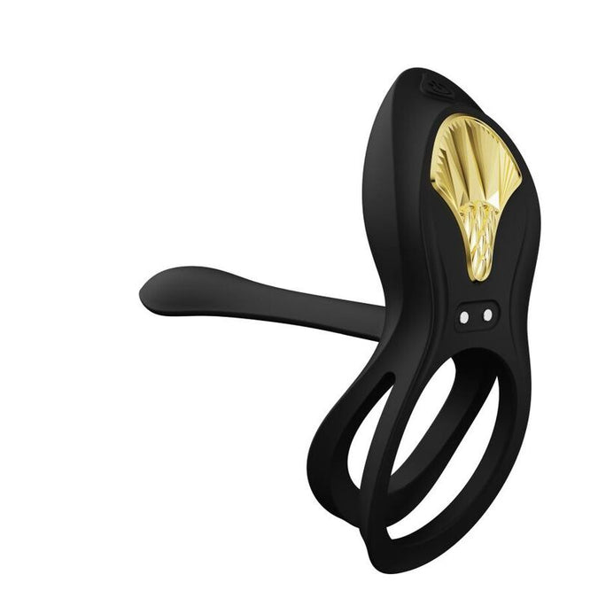 Zalo – Bayek Vibrating Couples Ring Black