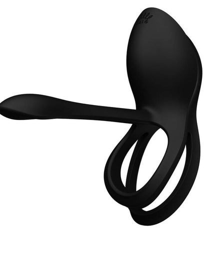 Zalo – Bayek Vibrating Couples Ring Black Zalo – Bayek Vibrating Couples Ring Black