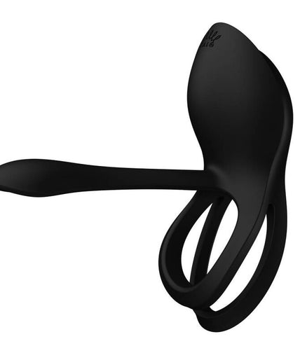 Zalo – Bayek Vibrating Couples Ring Black Zalo – Bayek Vibrating Couples Ring Black