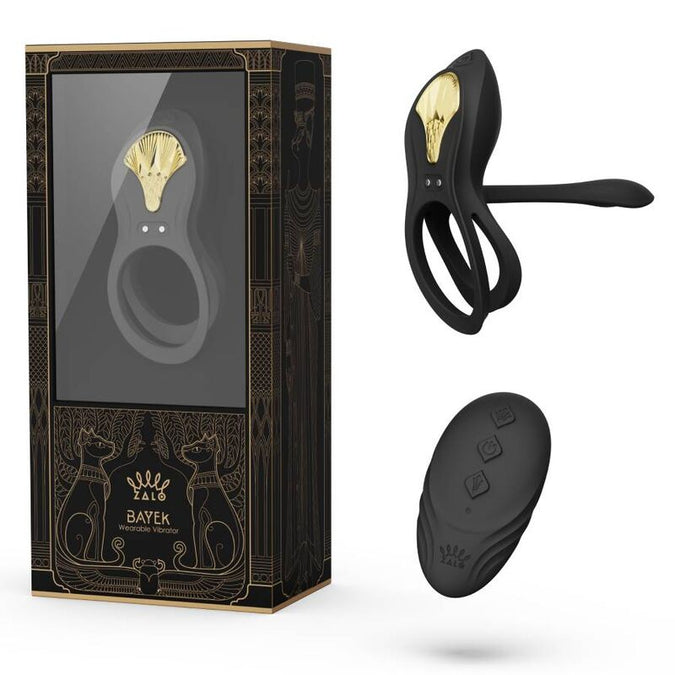 Zalo – Bayek Vibrating Couples Ring Black
