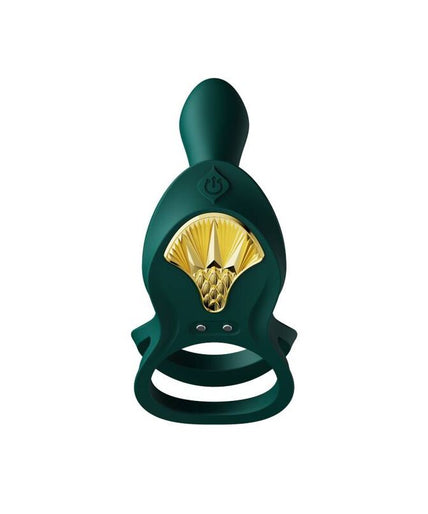 Zalo – Bayek Vibrating Couples Ring Green Zalo – Bayek Vibrating Couples Ring Green