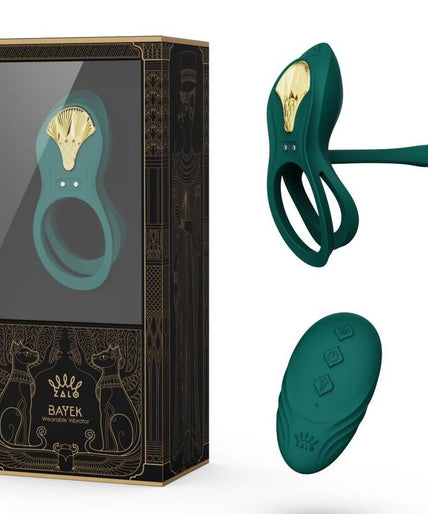 Zalo – Bayek Vibrating Couples Ring Green Zalo – Bayek Vibrating Couples Ring Green