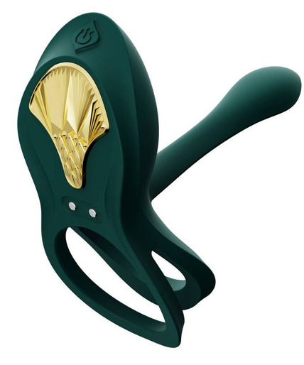 Zalo – Bayek Vibrating Couples Ring Green Zalo – Bayek Vibrating Couples Ring Green