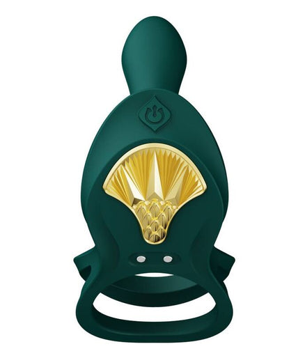 Zalo – Bayek Vibrating Couples Ring Green Zalo – Bayek Vibrating Couples Ring Green