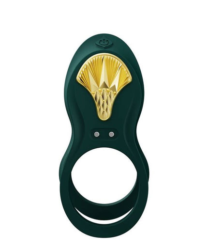 Zalo – Bayek Vibrating Couples Ring Green Zalo – Bayek Vibrating Couples Ring Green