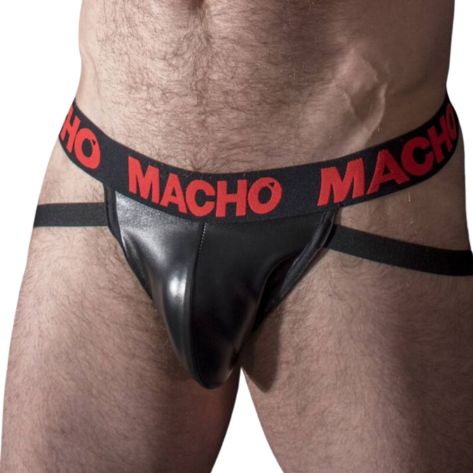 Macho – Mx25rc Jock Rood Leer XL