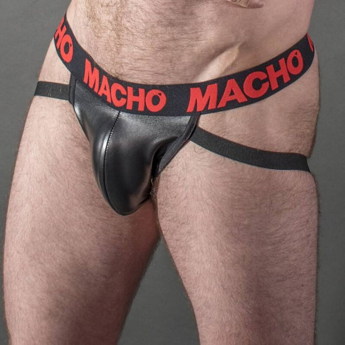 Macho – Mx25rc Jock Rood Leer XL