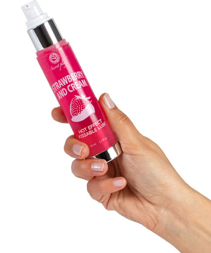 Secretplay – Lubricant 2-1 Heat Effect Strawberry & Cream 50 Ml Secretplay – Lubricant 2-1 Heat Effect Strawberry & Cream 50 Ml