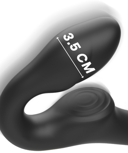Ibiza – Strapless vibrator met afstandsbediening en drukknop Ibiza – Strapless vibrator met afstandsbediening en drukknop