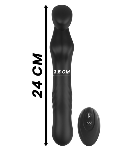 Ibiza – Draadloze Strapless Vibrator met Op- en Neergaande Beweging Ibiza – Draadloze Strapless Vibrator met Op- en Neergaande Beweging