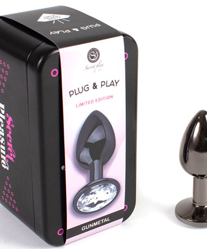 Secretplay – Gunmetal Butt Plug Small Size 7 Cm Secretplay – Gunmetal Butt Plug Small Size 7 Cm