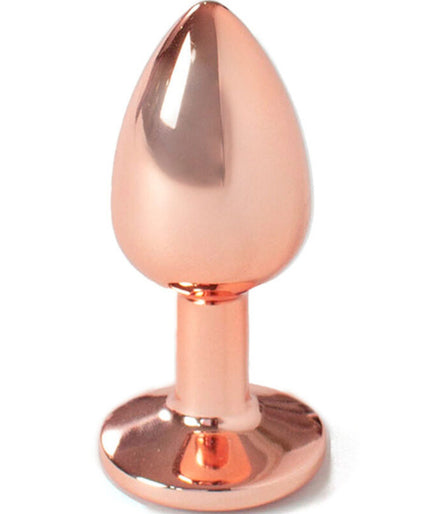 Secretplay – Metal Butt Plug Rose Gold Small Size 7 Cm Secretplay – Metal Butt Plug Rose Gold Small Size 7 Cm